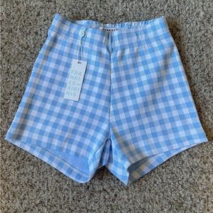 Frankie’s Bikinis Gingham Shorts